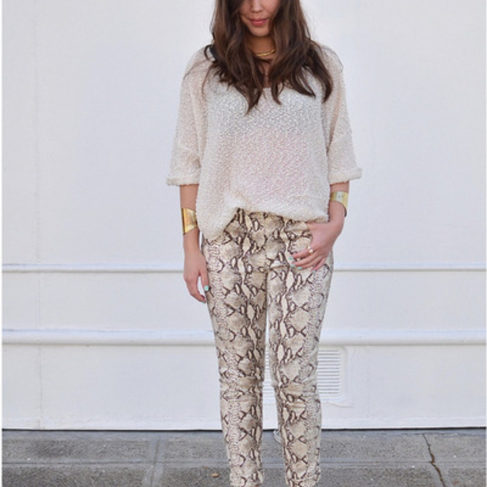 H&M Python-print Pants